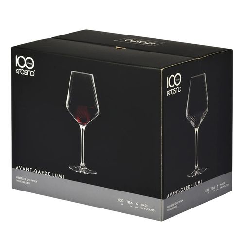 Kieliszki do wina czerwonego KROSNO Avant-Garde LUMI Merlot Pinot Noir na Arena.pl