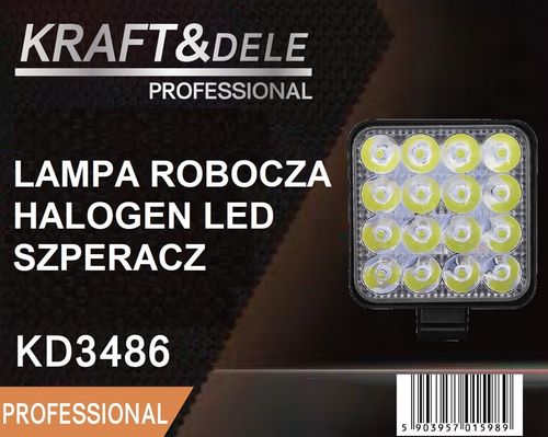 Lampa robocza mini LED SZPERACZ KD3486 na Arena.pl