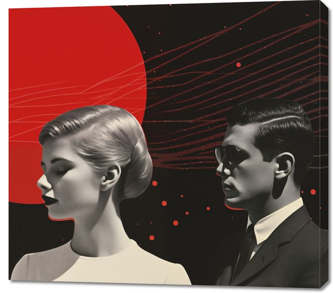 Obraz 100x90cm Futurystyczne Retro Szykany zdjęcie 1