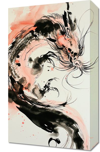 Obraz 30x50cm Smocza Furia zdjęcie 1