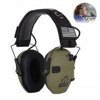 SŁUCHAWKI OCHRONNE AKTYWNE STRZELECKIE OCHRONNIKI