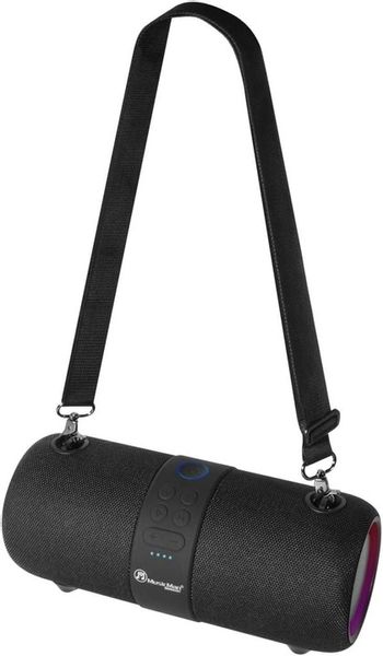 Przenośny Głośnik Bluetooth 4,2 Music Man BT-X56 Czarny LED USB MIKROFON zdjęcie 2
