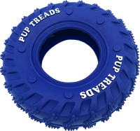 Zabawka dla psa gryzak opona niebieska o zapachu mleka 15,5cm