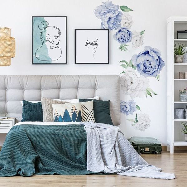 Naklejki Pastelowe Piwonie DK281 zdjęcie 3