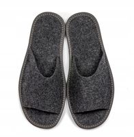 FILCOWE KAPCIE MĘSKIE GRAFITOWE KLAPKI DLA GOŚCI