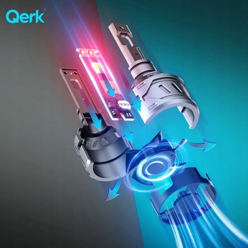 ŻARÓWKI LED H3 QERK E4 RETROFIT 120W 6000K MOCNE CANBUS ODCIĘCIE na Arena.pl