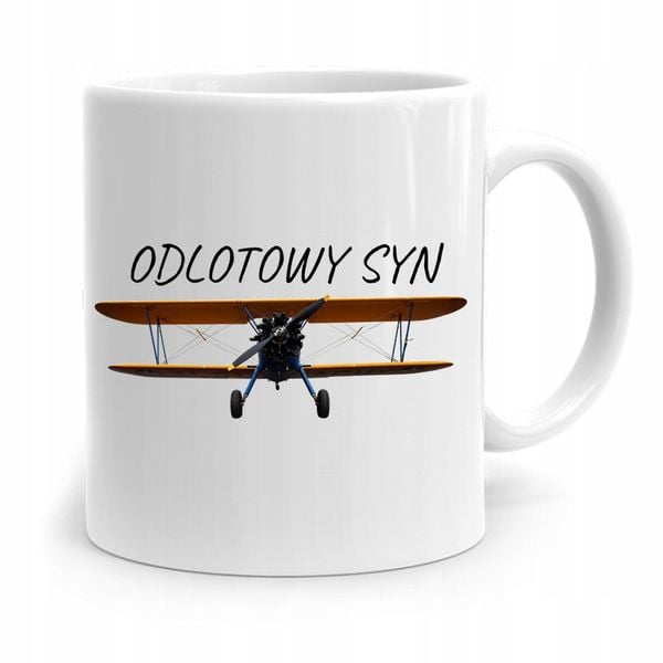 Kubek Prezent Dla Syna Dziecka Odlotowy Syn Z Nadrukiem Ze Zdjęciem zdjęcie 1
