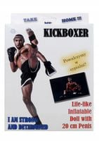 DMUCHANA SEX LALKA KOBIET CZARNY PENIS KICKBOXER