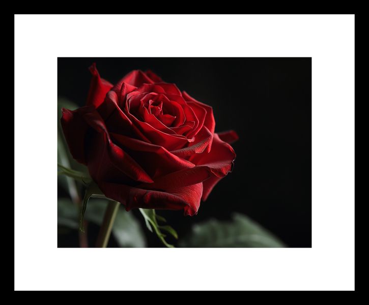 Plakat 20x15cm Róża w Półcieniu zdjęcie 3