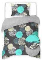 Pościel Bawełna Satynowa 140x200 Kółka 20983 140x200