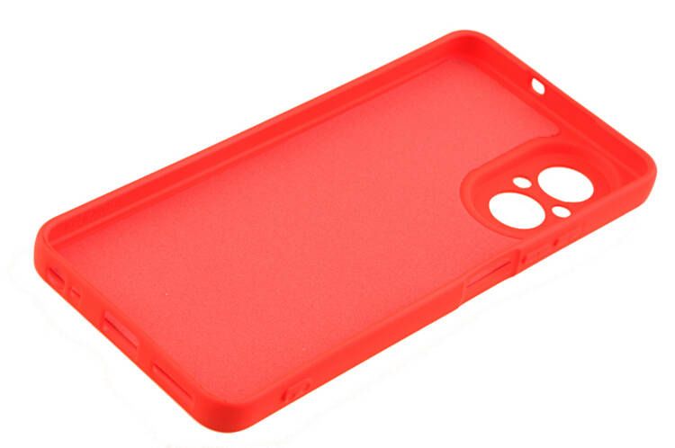 Etui silikonowe Tint do Realme C67 czerwony zdjęcie 3
