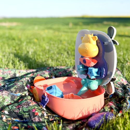 WOOPIE Zestaw do Piasku 3w1 Walizka Krówka Stolik Wodny na Arena.pl