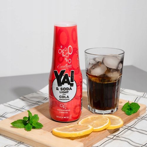 Zestaw Syropów Ya Soda Cola Pomarańcza Cytryna Limonka light do saturatora na Arena.pl