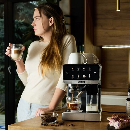 Ekspres do kawy ciśnieniowy Yoer +LED 20bar 1350W Automatyczny na Arena.pl