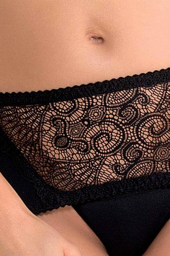 bielizna-alina set with open bra black s/m - casmir na Arena.pl