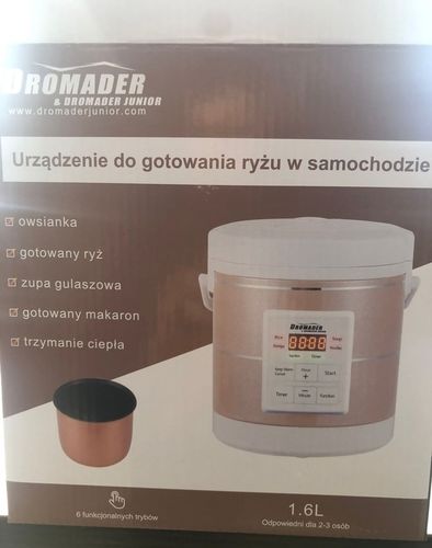 Kuchenka samochodowa do gotowania ryżu 12V - 24V na Arena.pl