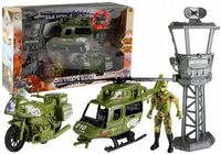 2X Zestaw Militarny Helikopter Wojskowy Motor Wieża