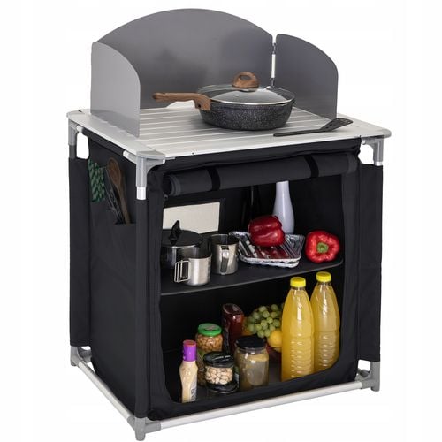 kuchnia turystyczna szafka stół składany ogrodowy torba kempingowy stolik na Arena.pl