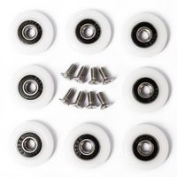 Kółko rolki rolka do kabin prysznicowych 8szt 26mm