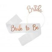 zestaw gogirls, szarfa z opaską bride