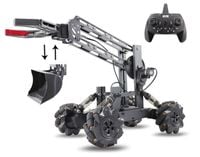 Robot zdalnie sterowany Metalowy 2w1 RC chwytak i łyżka JK03