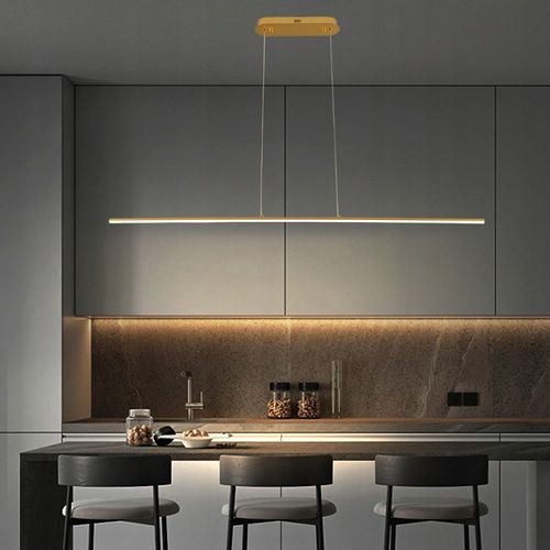 Lampa wisząca MONAKO LED długa nad stół nowoczesna 120cm 20W Wobako na Arena.pl