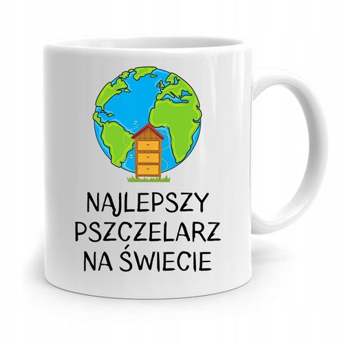 Kubek Prezent Dla Pszczelarza Najlepszy Pszczelarz Z Nadrukiem Ze Zdjęciem na Arena.pl