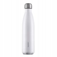 RAGSY Butelka Termiczna 750ml BPA FREE 12/24H - White/Biała