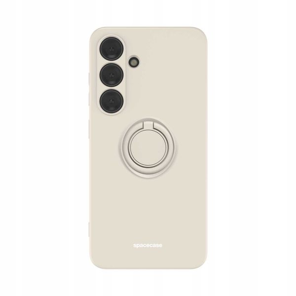 Spacecase Silicone Ring Galaxy S24 Bone zdjęcie 7