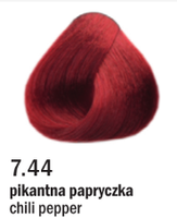 Allwaves Cream Color farba do włosów, koloryzacja trwała, 100 ml 7.44 pikantna papryczka