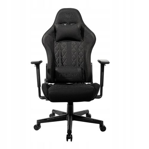 Fotel Gamingowy Biurowy Obrotowy Kubełkowy Krzesło Biurowe Czarny na Arena.pl