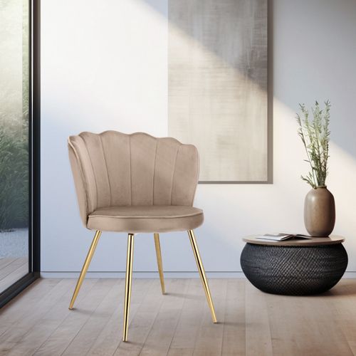 krzesło fiore beżowe na Arena.pl