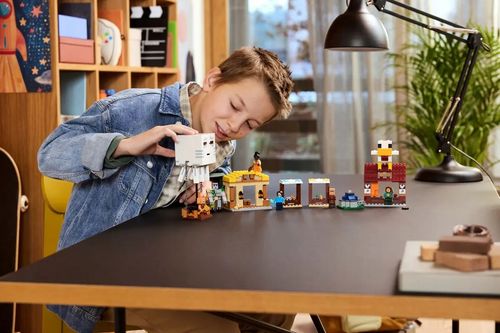 21273 - lego minecraft - atak balonowego ghasta na wioskę na Arena.pl