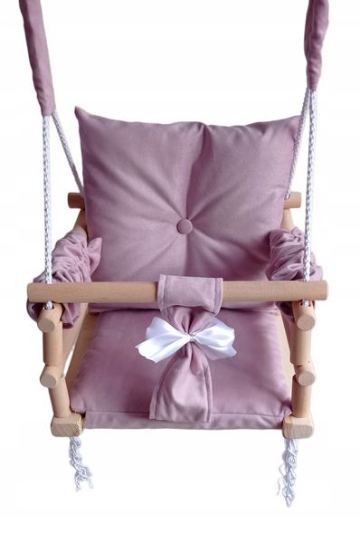 HUŚTAWKA 3w1 DLA DZIECI RÓŻOWY do domu ogród pokój zdjęcie 5