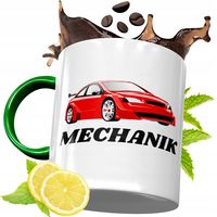 Kubek Zielony Dla Mechanika Na Urodziny Prezent