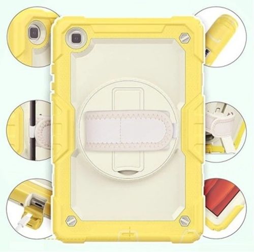 Etui do Samsung Galaxy Tab A7 2020 10,7” z Paskiem na Ramię Żółte na Arena.pl