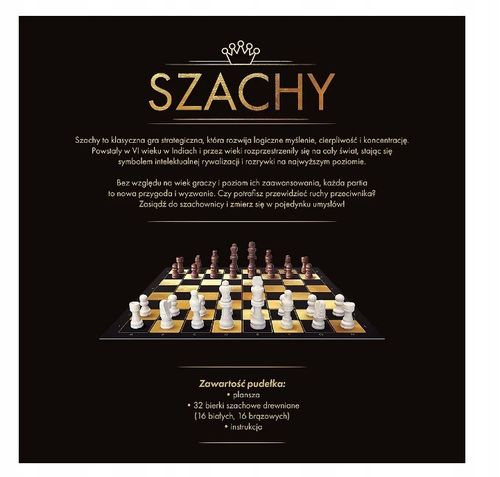 Gra Szachy Drewniane 02892 na Arena.pl