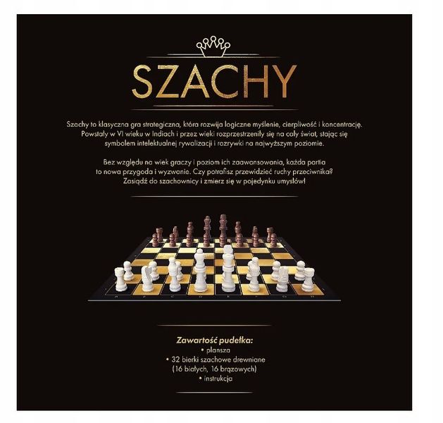Gra Szachy Drewniane 02892 zdjęcie 4