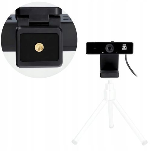 KAMERA INTERNETOWA KAMERKA PRO 2K FULL HD MIKROFONEM WEBCAM USB DO LAPTOPA na Arena.pl