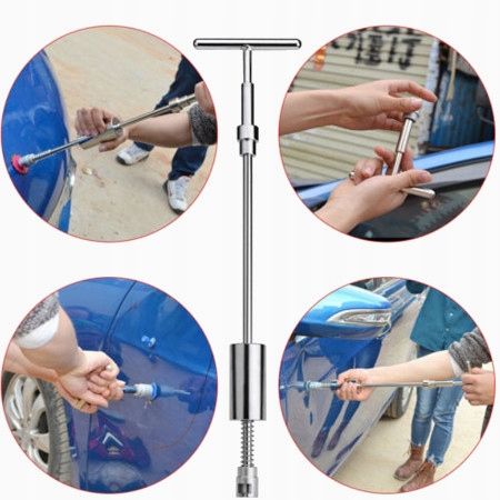 Zestaw do Wyciągania Usuwania Wgnieceń karoseri Młotek + ssak + Pistolet KL na Arena.pl