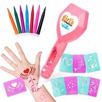 ZESTAW MASZYNKA DO ROBIENIA TATUAŻY STUDIO TATUAŻU