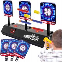 TARCZA ELEKTRONICZNA DO STRZELANIA 3 CELE LICZBY PUNKTY DŹWIĘK LCD PREZENT