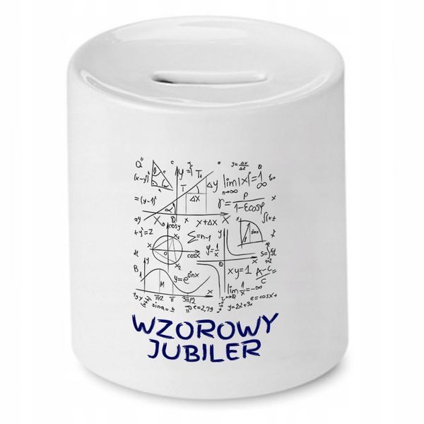 Dla Jubilera Prezent Skarbonka Wzorowy Jubiler Z Nadrukiem Ze Zdjęciem zdjęcie 1