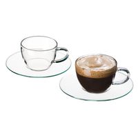 FILIŻANKI SZKLANE DO ESPRESSO SIMAX PICCOLO 100 ML X 4 SZT