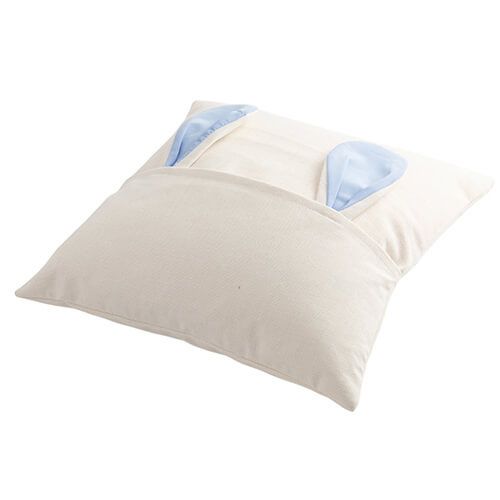 Poszewka lniana 40 x 40 cm do sublimacji - błękitne uszy na Arena.pl