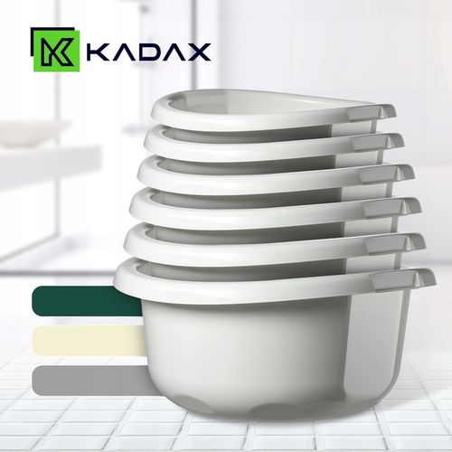 MISKA PLASTIKOWA NA PRANIE 30L DUŻA MIEDNICA OKRĄGŁA SOLIDNA SZARA na Arena.pl