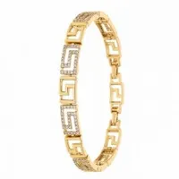 Bransoletka złota celebrytka stal chirurgiczna