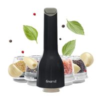 MŁYNEK ELEKTRYCZNY DO SOLI I PIEPRZU FINAMILL CZARNY