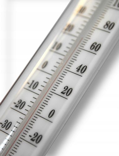 TERMOMETR ZAOKIENNY METALOWY 26,5cm RETRO DUŻY na Arena.pl