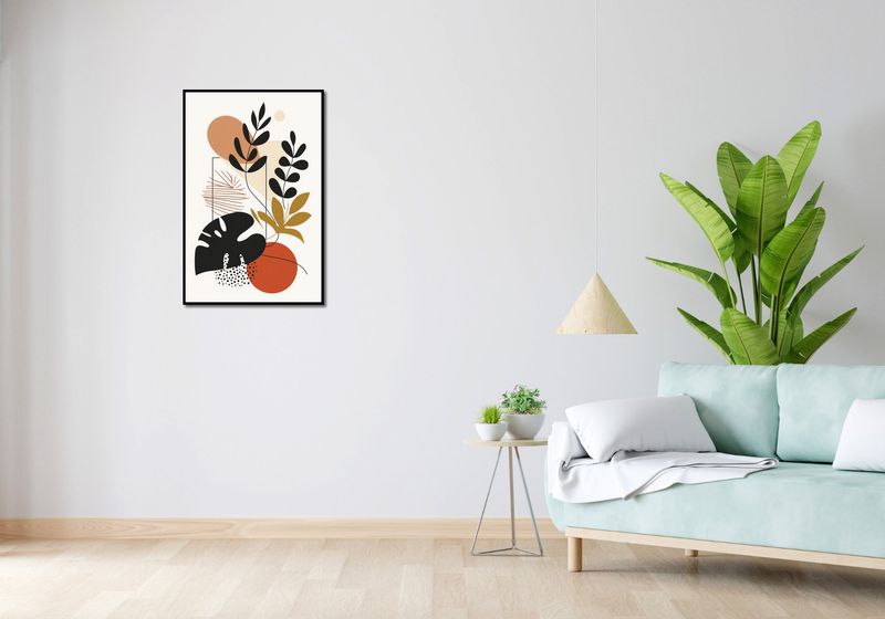 Plakat 53x81cm Zawisły Liść zdjęcie 4
